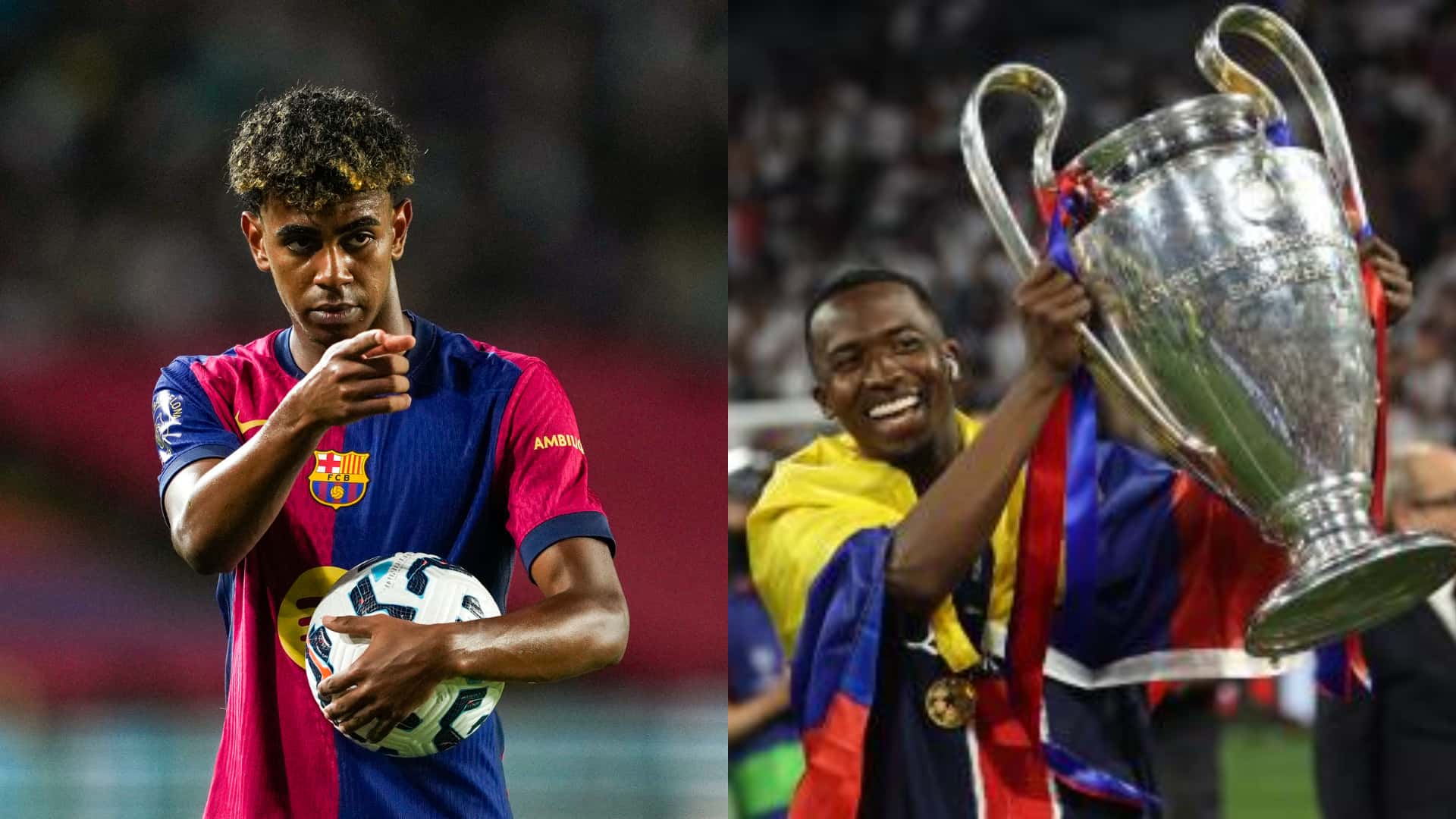 Willian Pacho-Lamine Yamal / Foto: BeSoccer