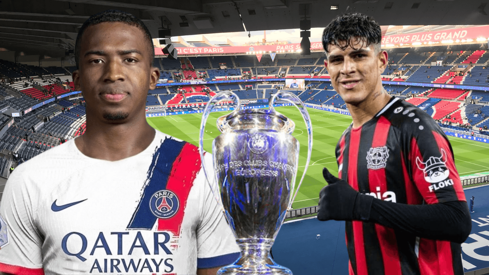Willian Pacho y Piero Hincapié (Foto tomada de: Wikipedia/X/Bayer Leverkusen/Socios)