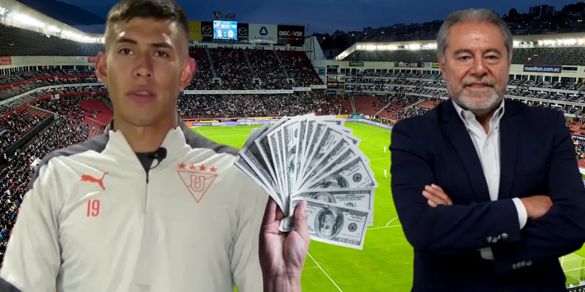 Una fortuna, ya ni juega con ellos, pero la millonada que ganaría Liga de Quito por Zaid Romero