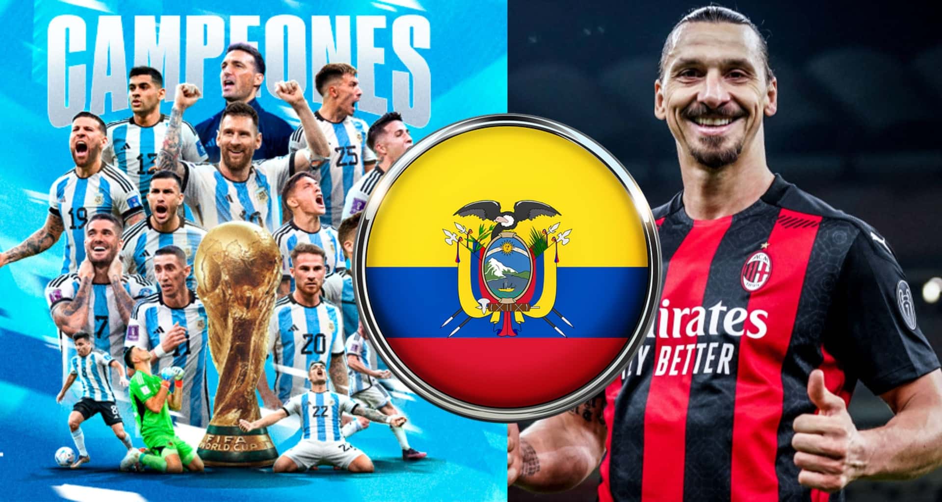 Zlatan se enojó por como festejaron los argentinos luego del mundial