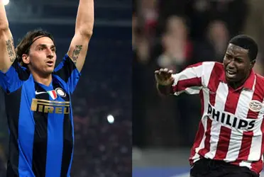 Zlatan y su Inter de Milan se enfrentaron al poderoso PSV de Edison Méndez