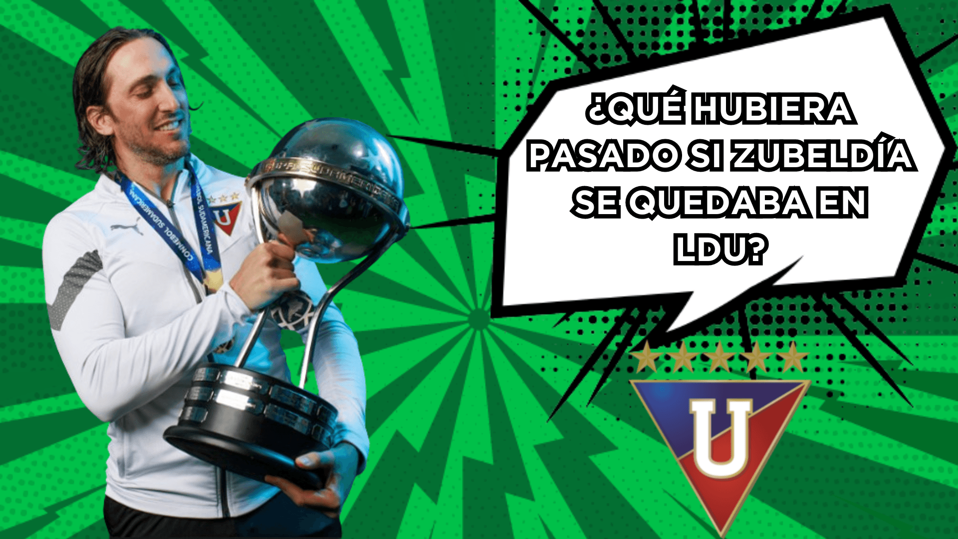 Zubeldía se fue de Liga de Quito, pero ¿y si nunca lo hacía?