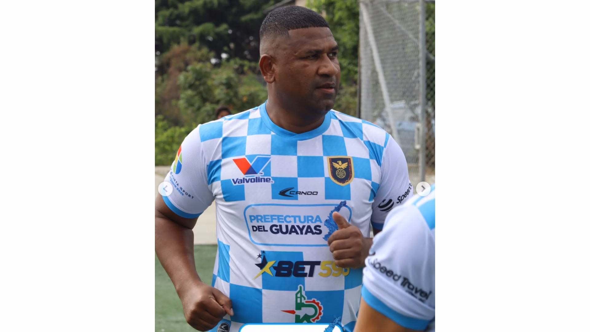 Jorge Guagua reapareció jugando en Guayaquil