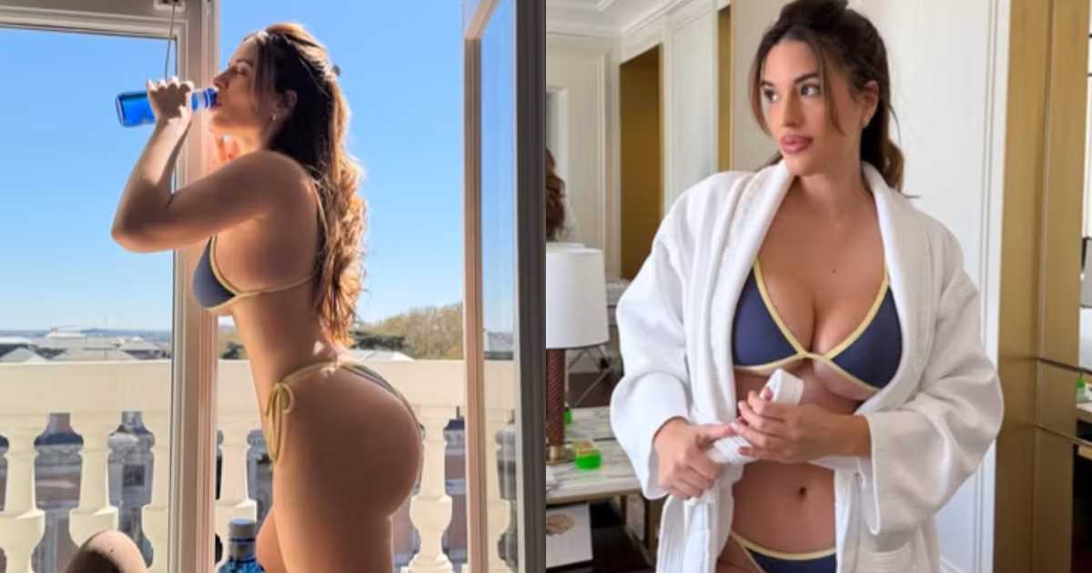 Las fotos despampanantes de la española María García en redes sociales