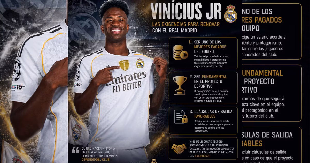 Vinicius y sus exigencias