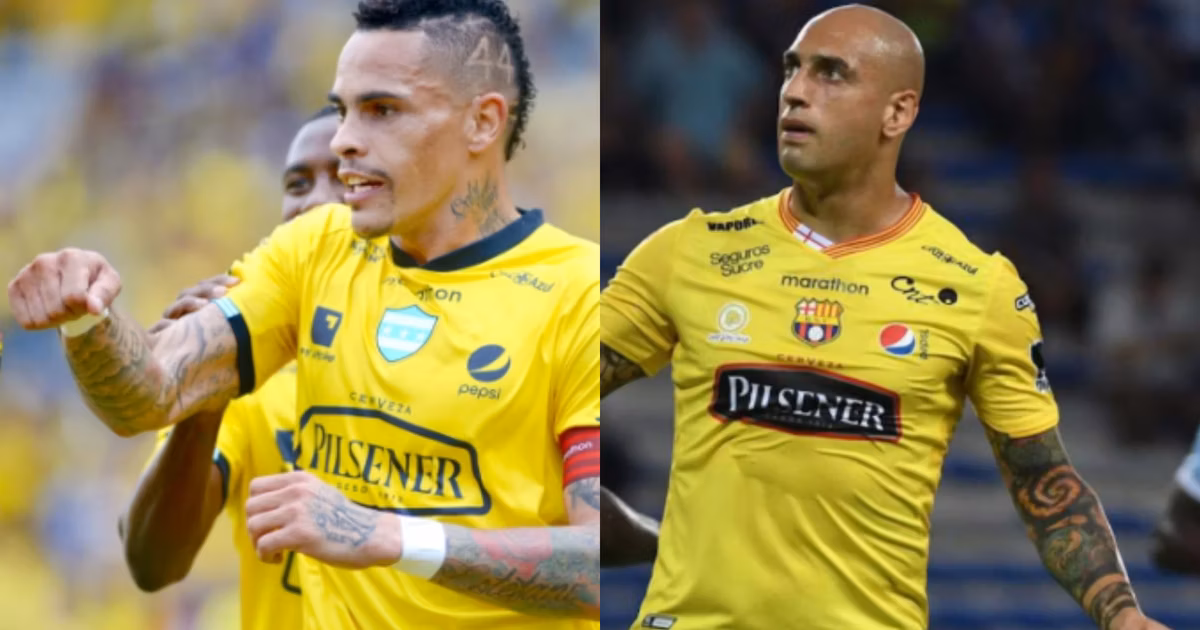 Jonatan Álvez y Ariel Nahuelpan, reclamaron haberes pendientes a Barcelona SC