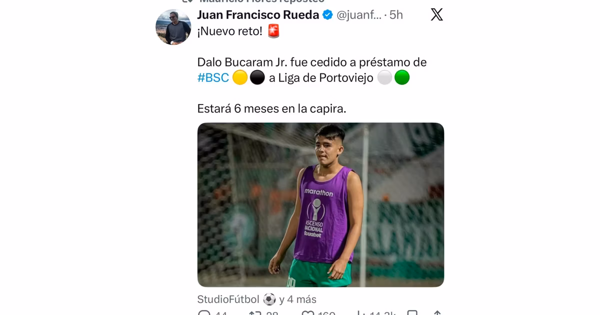 Dalo Bucaram Jr se va e BSC 