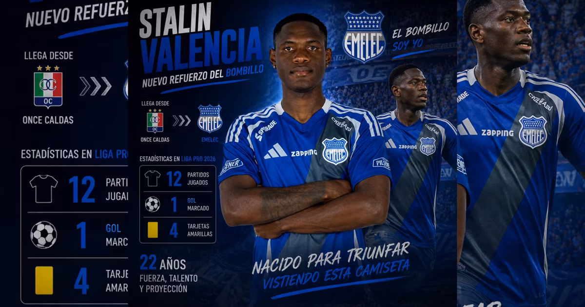 Stalin Valencia y sus números en LIgaPro