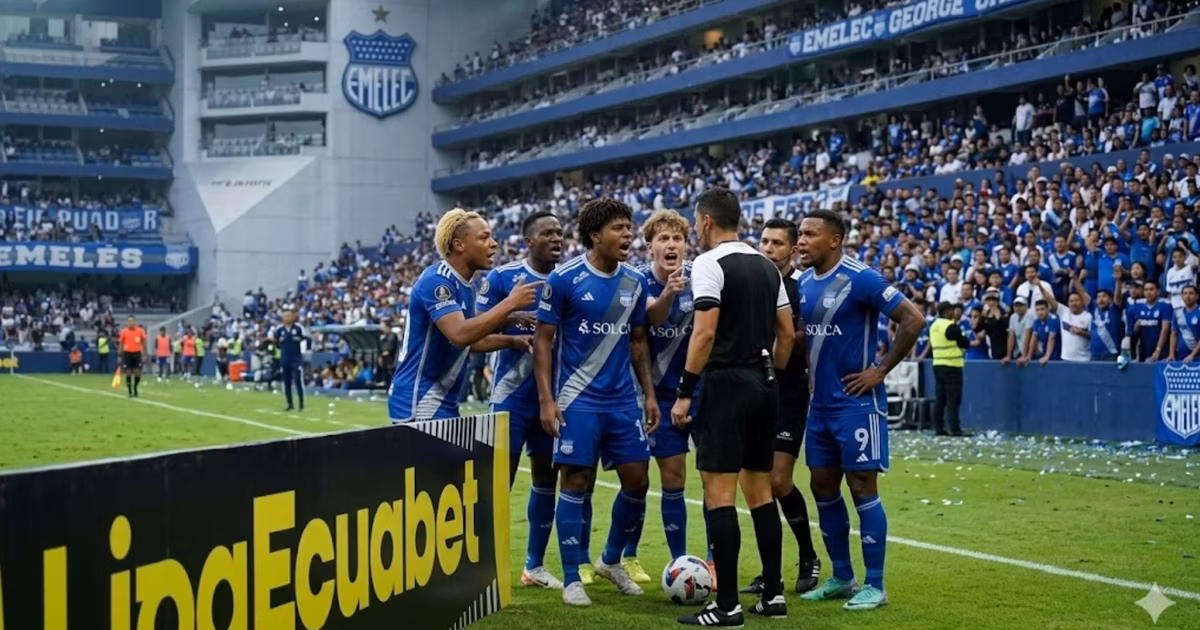 Emelec denuncia un penal no sancionado en Ibarra y la polémica arbitral empaña su caída ante Leones FC — image 2