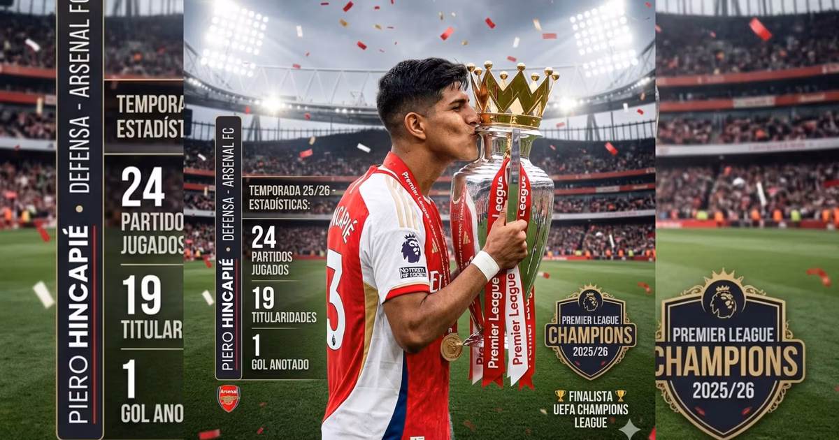 Piero Hincapié en el Arsenal