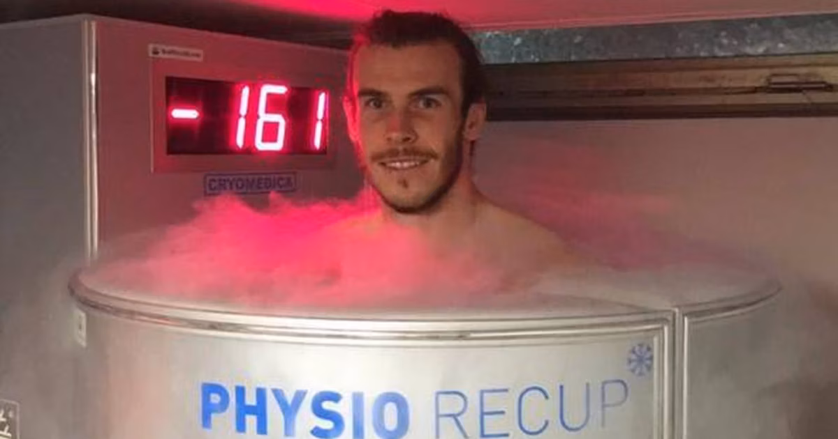Bale en una maquina de crioterapia