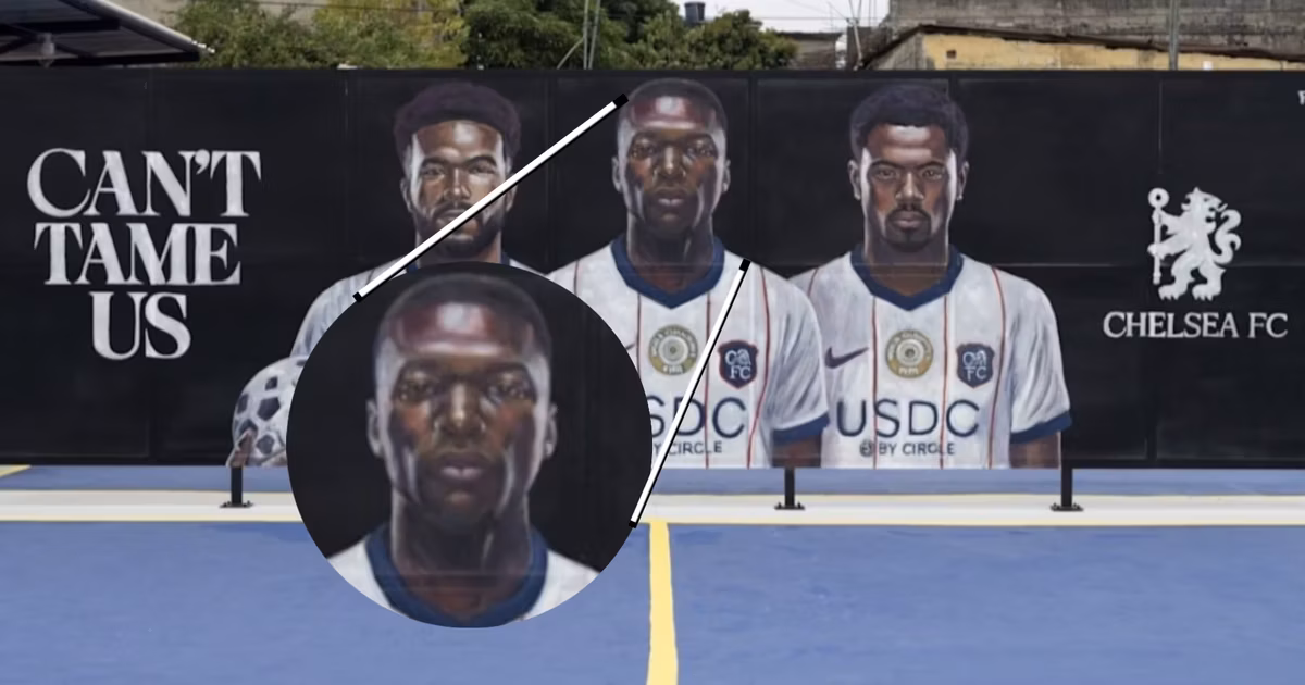 Chelsea homenajea a Moisés Caicedo en Guayaquil, pero su mural generó dudas