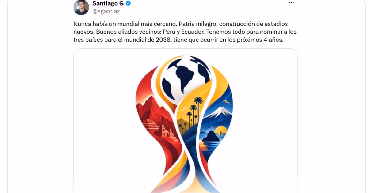 Mundial de 2038, Ecuador, Perú y Colombia