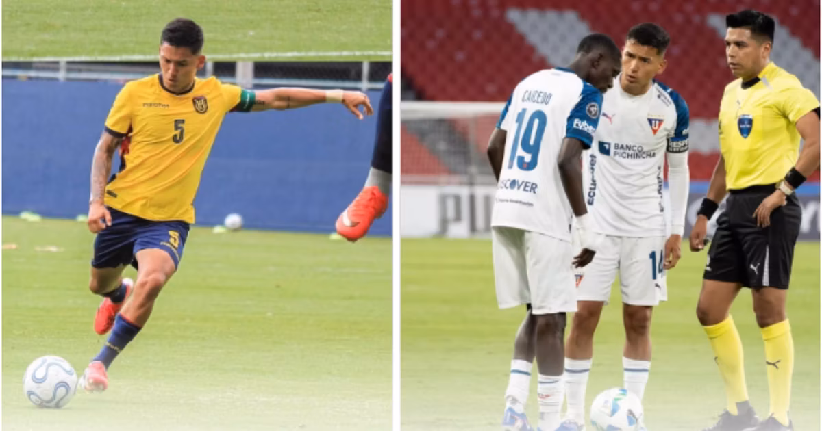 Andrés Gómez con LDU y la TRI