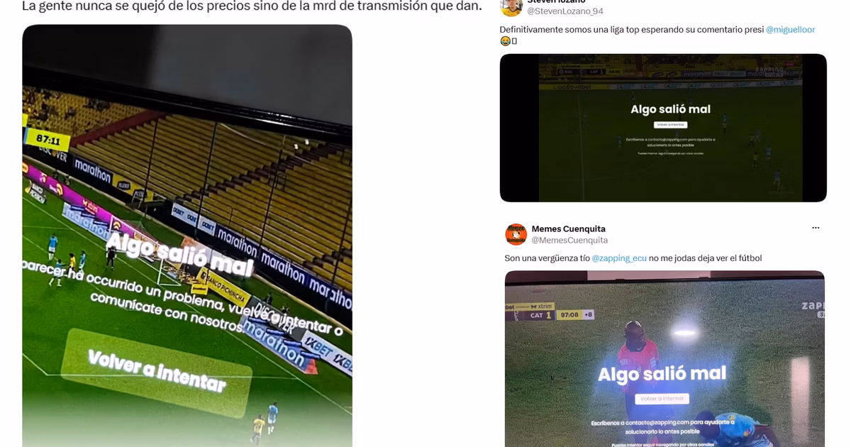 La queja de los hinchas de Barcelona SC
