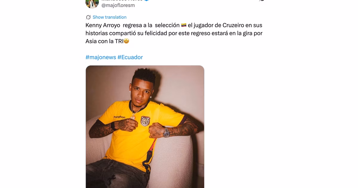 Marcelo Gallardo llevará a la gira por Asia a Kenny Arroyo