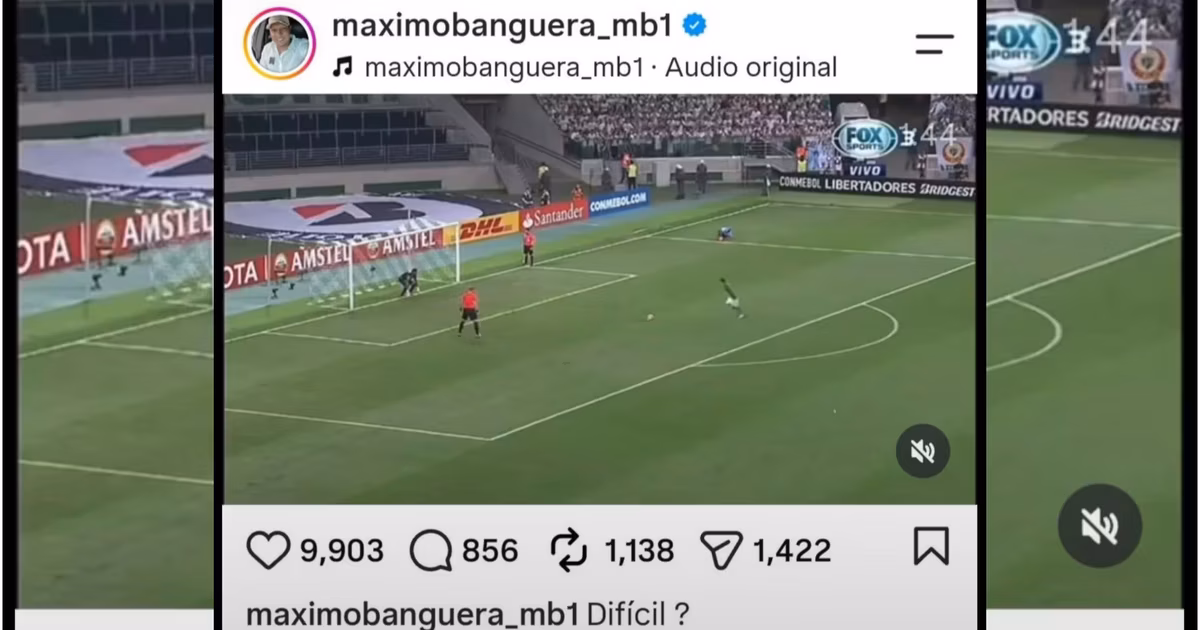 Máximo Banguera y su post