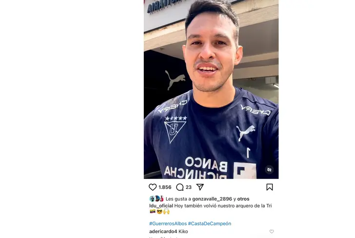 Captura de Instagram&nbsp;