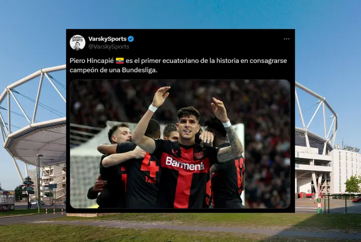 Mensaje de Varsky tras el campeonato de Piero Hincapié