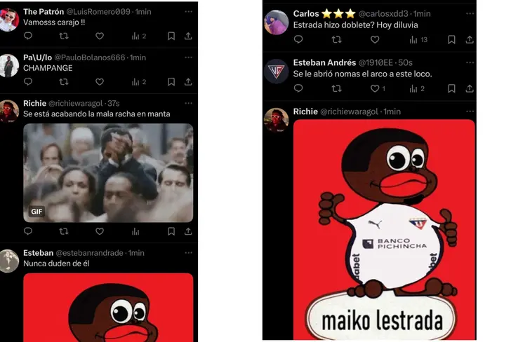 Captura de X