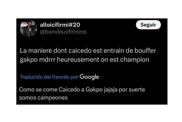 Captura de X