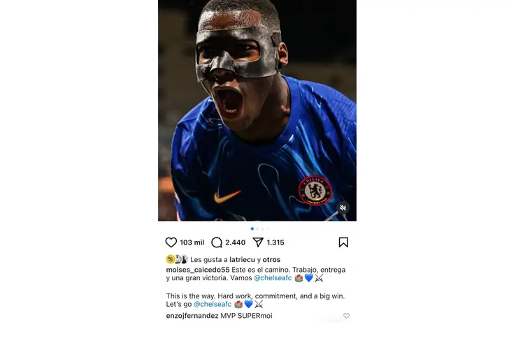 Captura de Instagram 