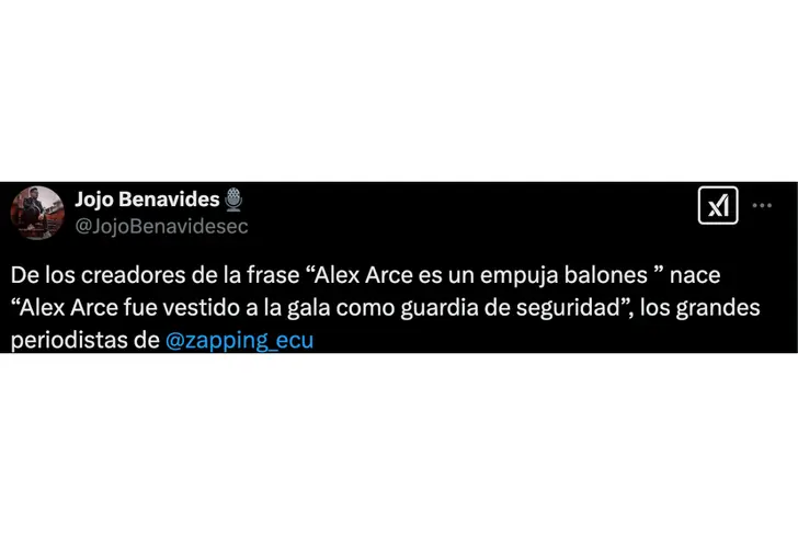 Tomado de X