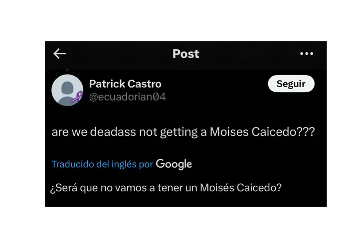 Captura de X