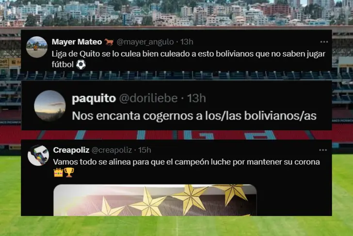 Comentarios de los hinchas de Liga de Quito sobre Always Ready