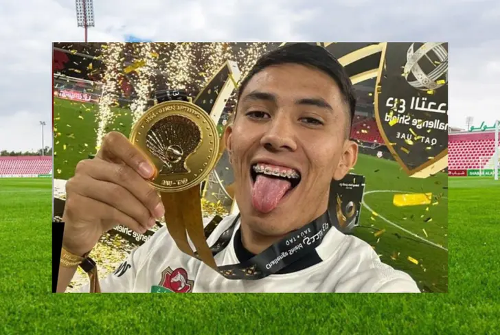 Sebastián González campeón en Emiratos Árabes Unidos (Foto tomada de: ESPN)