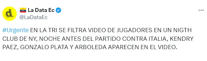 Vía X