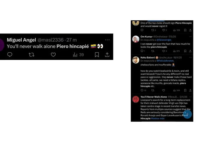 Captura de X