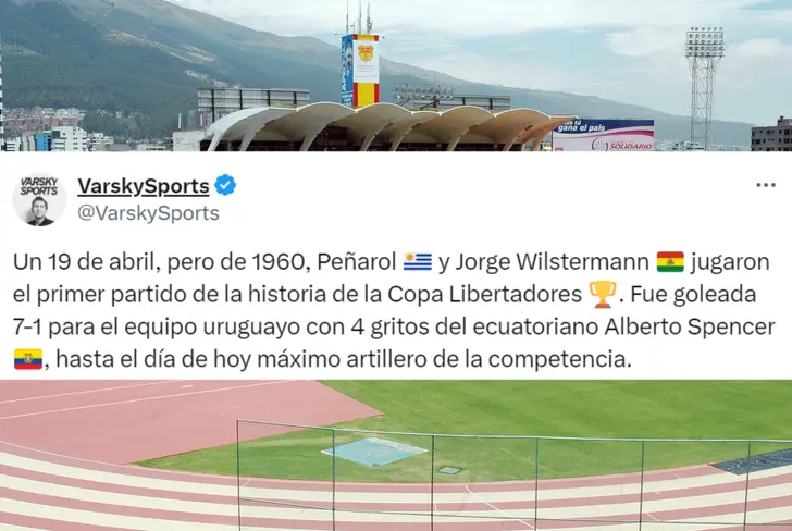 Varsky habló sobre Alberto Spencer y su trabajo en la Copa Libertadores