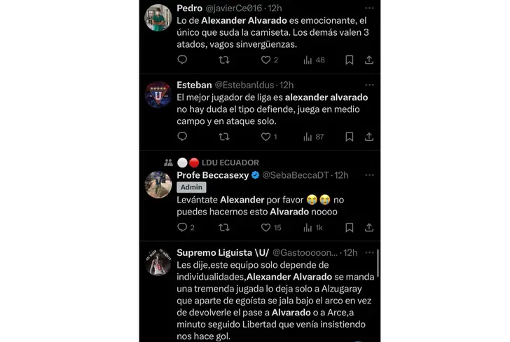 Captura de X