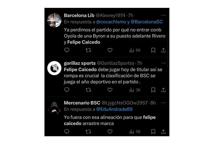 Captura de X