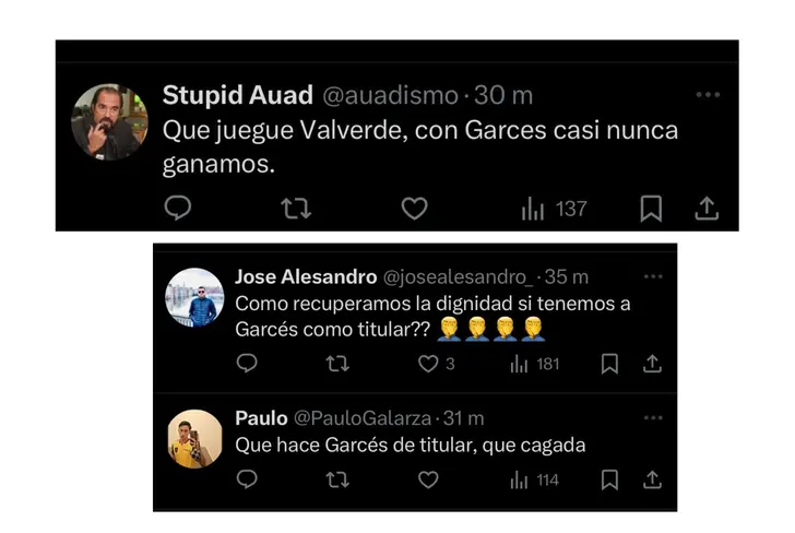 Captura de X