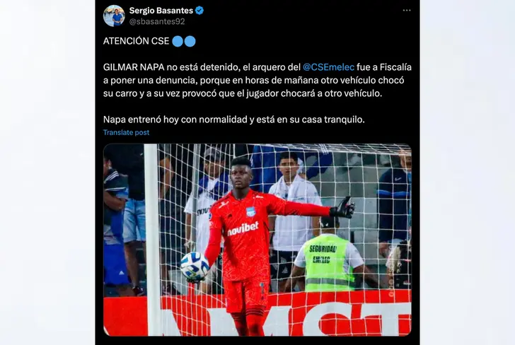Tomado de X