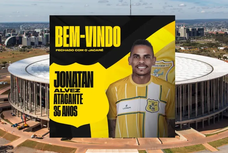 Jonatan Álvez en el Brasiliense