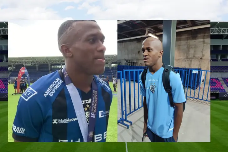 Justin Lerma campeón Sub 15 con IDV y parte del primer equipo en la Libertadores