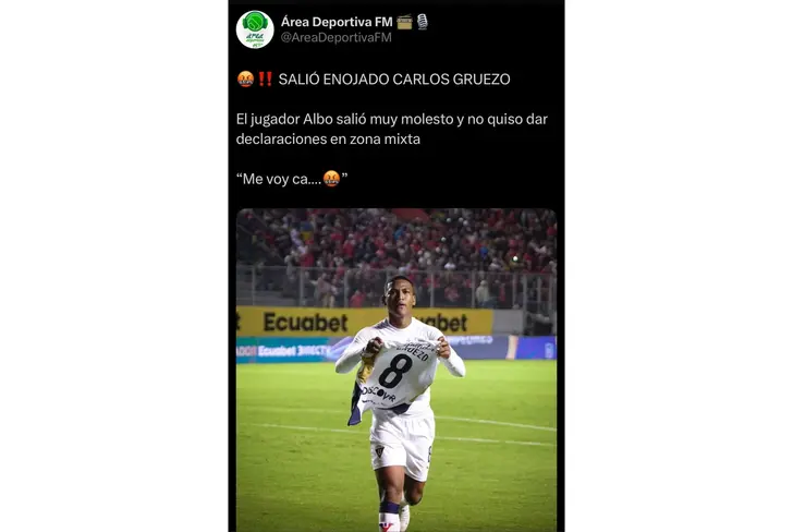 Captura de X