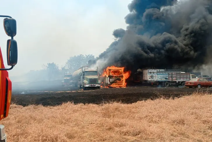 Incendio en Parque Samanes / Tomado de CUPSFIRE
