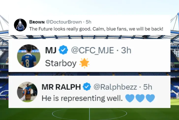 Mensajes de los hinchas del Chelsea sobre Kendry Páez