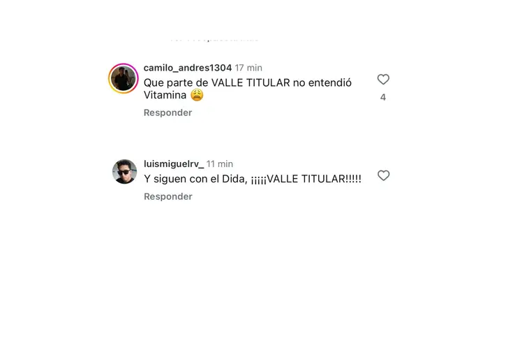Captura de Instagram 