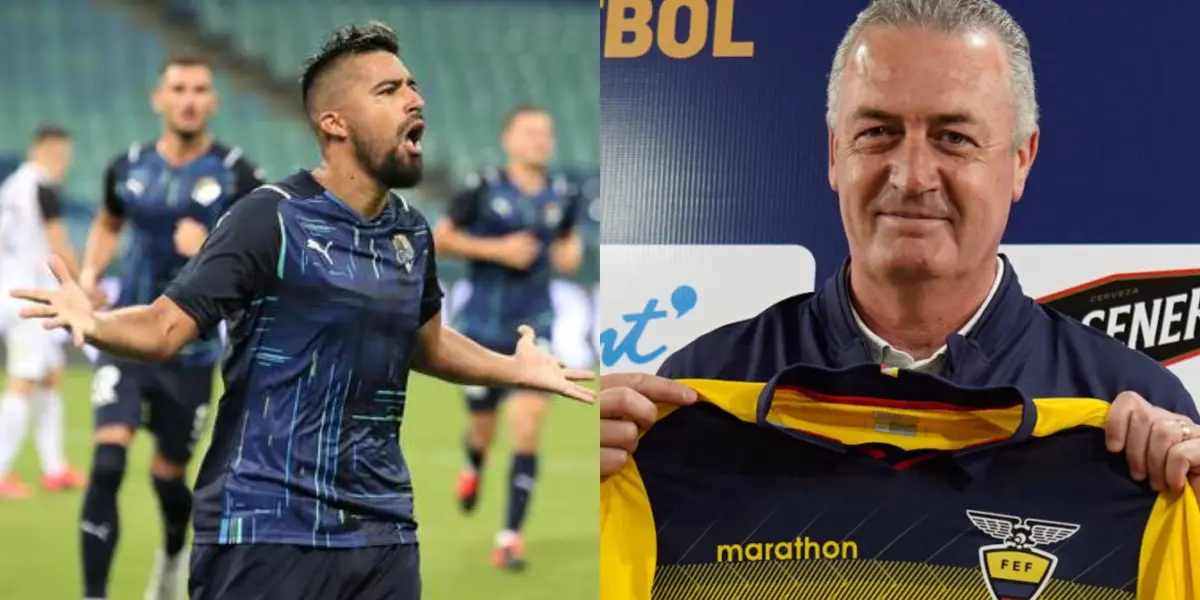 A Cristhian Noboa no lo tienen en cuenta en la Selección Ecuatoriana dadas sus opiniones sobre Gustavo Alfaro pero no se rinde