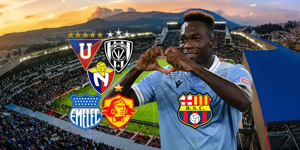 Dice que es hincha de BSC, pero el club al que en realidad apoya Felipe Caicedo