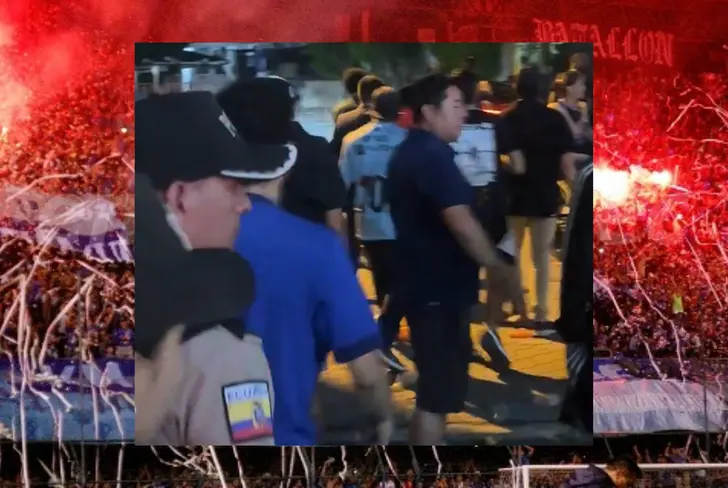 Hinchas de Emelec recriminado a Adonis Preciado