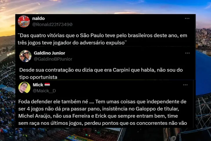 Comentarios hinchas de São Paulo