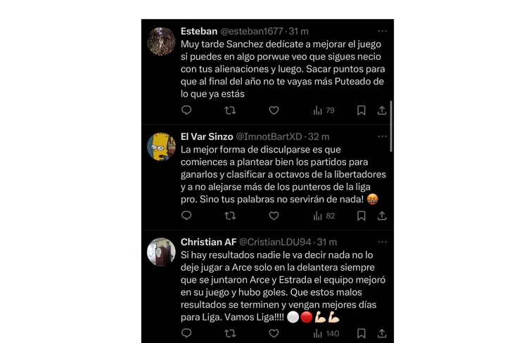 Captura de X
