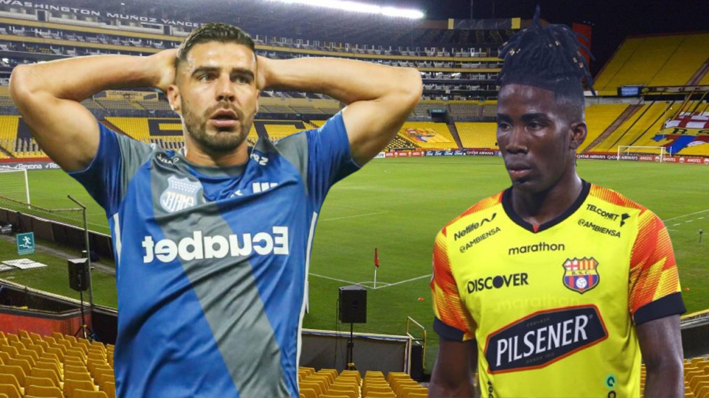 adonis Preciado y Alexander González (Foto tomada de: EFE/API/API)