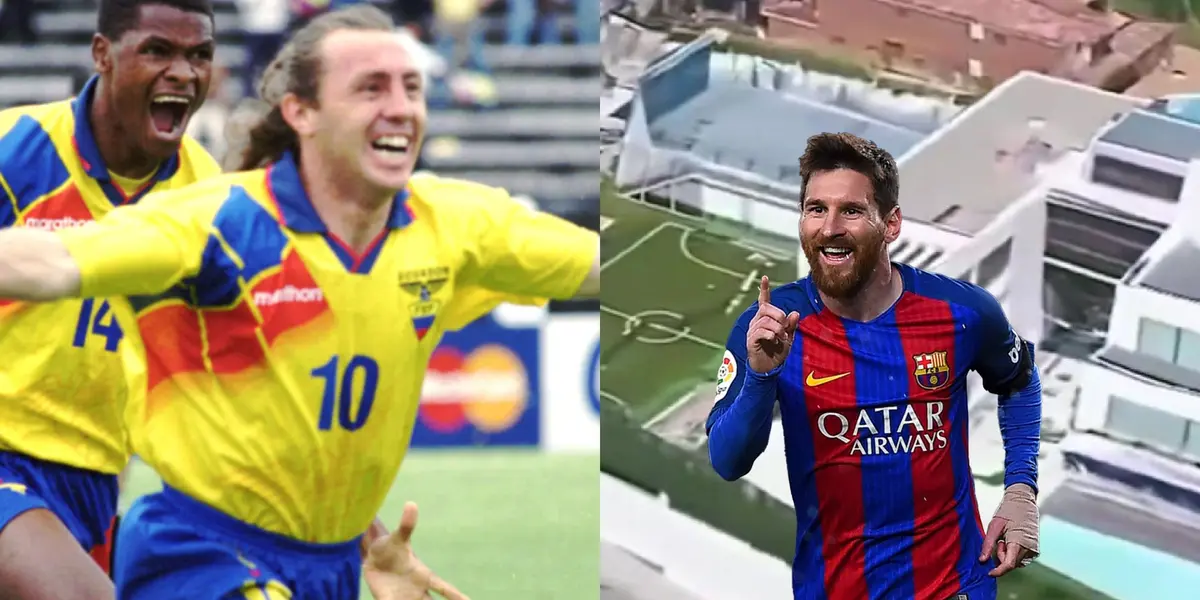 Álex Aguinaga contó que fue lo que hizo con el primer salario que tuvo como jugador, mientras Messi compro casa